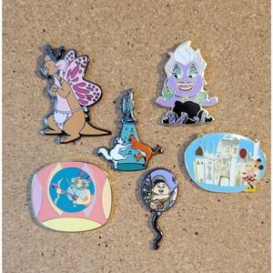 Disney Loungefly Blind Box Bundle Lot Of 6 Pins